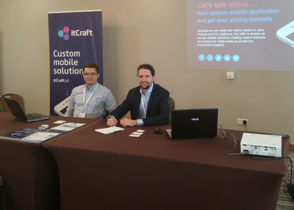 Karol Wegner and Bartosz Pieślak co-owners of itCraft